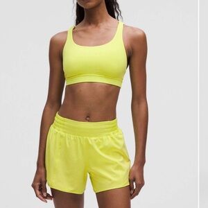 lululemon athletica Bright Yellow Sports Bra
